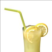 Picture Of Cold Soft Drink With Lemon