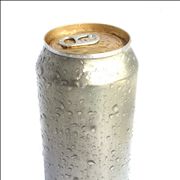 Picture Of Silver Aluminium Can